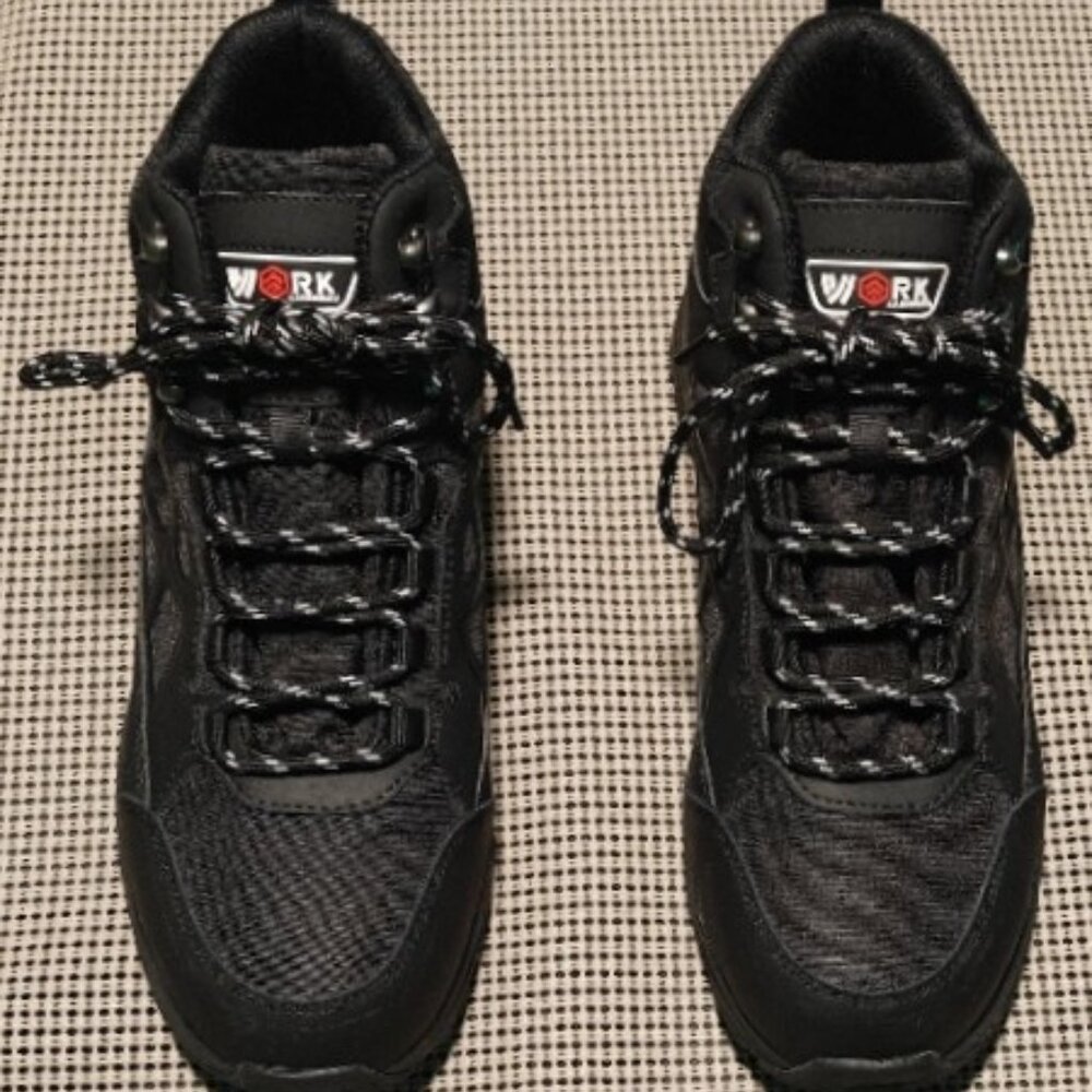 Larnmern Steel Toe Slip Resistant Puncture Proof Work Boot Men 9 Women 11-Sold